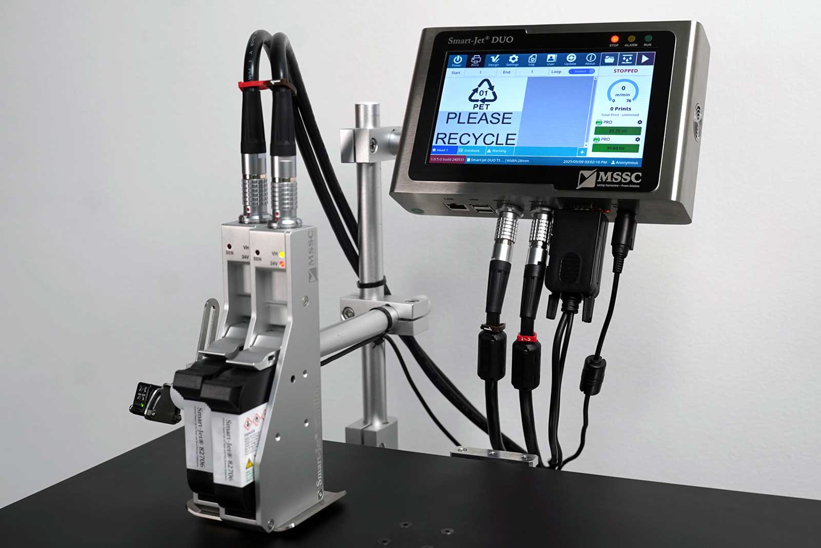 Stampante TIJ Smart-Jet DUO per marcatura industriale